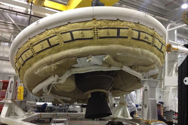 登陆火星靠它！美宇航局测试“充气飞碟”