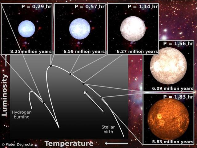 科学家为恒星做B超 更高效确定它们年龄