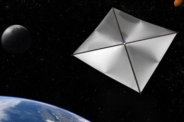 美行星学会将研制能翱翔宇宙的太阳帆船